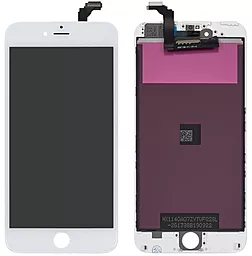 Дисплей Apple iPhone 6 Plus з тачскріном і рамкою, оригінал, White