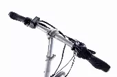 Электровелосипед складной МАКЕ 20" 36V 10AH 350W / алюминиевая рама 17" черно-синий - миниатюра 2