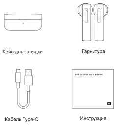 Навушники Xiaomi Mi Air 2 SE White - мініатюра 6
