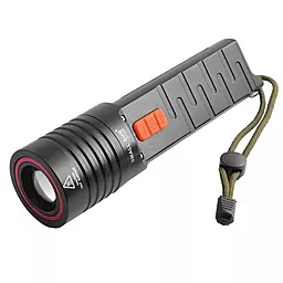 Фонарик аккумуляторный Small Sun ZY-K6 XML T6 электро-zoom (2x18650) - фото Фонарик аккумуляторный Small Sun ZY-K6 XML T6 электро-zoom (2x18650)