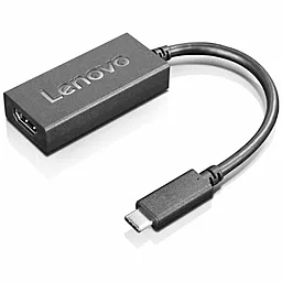Відео перехідник (адаптер) Lenovo USB C to HDMI2.0b (4X90R61022) Чорний