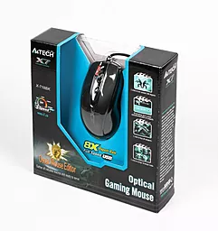 Комп'ютерна мишка A4Tech X-718BK USB (Black) - мініатюра 5 Комп'ютерна мишка A4Tech X-718BK USB (Black) - мініатюра 5