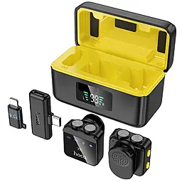 Петличный микрофон Hoco L17 Dual-mic - миниатюра 4 Петличный микрофон Hoco L17 Dual-mic - миниатюра 4