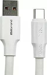 Кабель Mibrand MI-98 USB-A - Type-C 10w 1м cable White (MIDC/98TW)