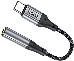 Аудио-переходник Hoco LS36 Fresh Digital M-F USB Type-C -> 3.5 mm Black - миниатюра 2