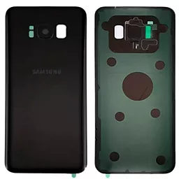 Задняя крышка корпуса Samsung Galaxy S8 Plus G955 со стеклом камеры Midnight Black