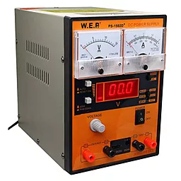 Лабораторный блок питания WEP PS-1502D+ 15V 2A - фото Лабораторный блок питания WEP PS-1502D+ 15V 2A