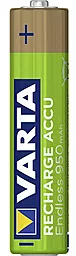 Аккумулятор Varta AAA (R03) Rechargeable Accu Endless (950mAh) Ni-MH 1шт - фото Аккумулятор Varta AAA (R03) Rechargeable Accu Endless (950mAh) Ni-MH 1шт