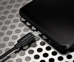 Кабель Borofone BU1 Magnet USB-A - micro USB 12w 2.4a 1м cable Black - мініатюра 6 Кабель Borofone BU1 Magnet USB-A - micro USB 12w 2.4a 1м cable Black - мініатюра 6