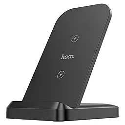 Беспроводное (индукционное) зарядное устройство Hoco CW38 15w wireless charger black - фото Беспроводное (индукционное) зарядное устройство Hoco CW38 15w wireless charger black