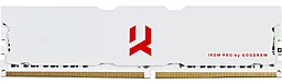 Оперативна пам'ять GooDRam 16 GB DDR4 3600 MHz IRDM PRO Crimson White (IRP-C3600D4V64L18/16G)