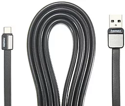 Кабель Remax RC-044a Platinum USB-A - Type-C 12w 2.4a 1м cable Black - мініатюра 2 Кабель Remax RC-044a Platinum USB-A - Type-C 12w 2.4a 1м cable Black - мініатюра 2