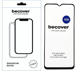 Защитное стекло BeCover для Samsung Galaxy A14 4G SM-A145/A14 5G SM-A146 10D Black (711518) - фото Защитное стекло BeCover для Samsung Galaxy A14 4G SM-A145/A14 5G SM-A146 10D Black (711518)