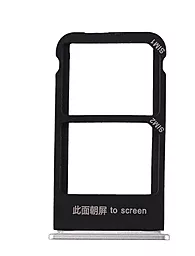 Слот (лоток) SIM-карти Meizu X8 Silver