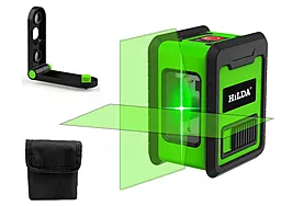 Лазерный уровень Hilda IP54 500 см + настенный кронштейн - фото Лазерный уровень Hilda IP54 500 см + настенный кронштейн