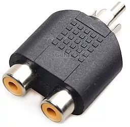 Аудіо розгалужувач Voltronic RCA - 2xRCA M/F black (YT-S-RCA(M) / 2*(F))