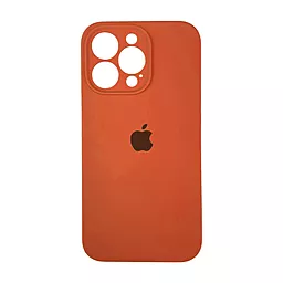 Чехол Silicone Case Full Camera для Apple iPhone 13 Pro kumquat