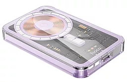 Повербанк Hoco Q14 5000 mAh 20W Purple - фото Повербанк Hoco Q14 5000 mAh 20W Purple