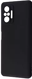 Чехол 1TOUCH Silicone 0.5 mm Black Matt для Xiaomi Redmi Note 10 Pro Black