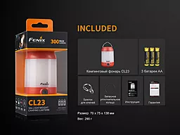 Фонарик Fenix CL23 Зеленый - миниатюра 20