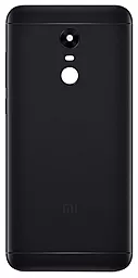 Задня кришка корпусу Xiaomi Redmi 5 Plus зі склом камери Black - фото Задня кришка корпусу Xiaomi Redmi 5 Plus зі склом камери Black