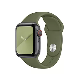 Сменный ремешок COTEetCI W3 Sport Band Khaki для умных часов Apple Watch 42mm/44mm/45mm/49mm (WH2086-KR)