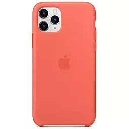Чехол Apple Silicone Case PB для Apple iPhone 11 Pro Clementine