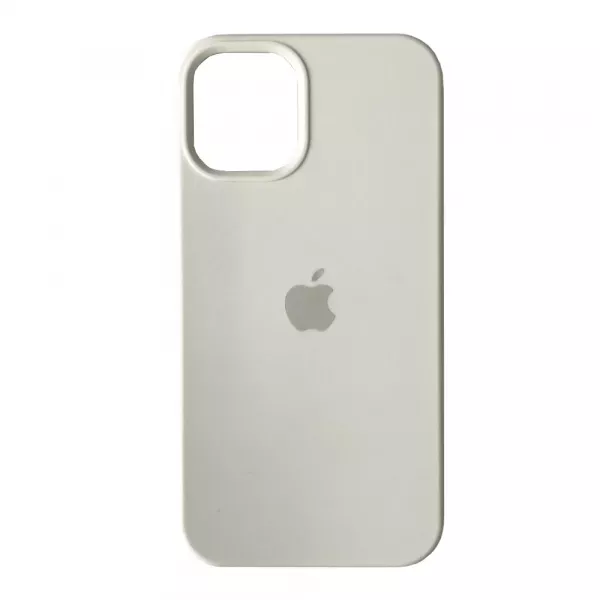 Чохол Silicone Case Full для Apple iPhone 12 Pro Max White - фото 1