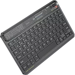 Клавиатура Hoco S55 Transparent Discovery edition Dark Night Black - фото Клавиатура Hoco S55 Transparent Discovery edition Dark Night Black