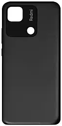 Задняя крышка корпуса Xiaomi Redmi 10A Charcoal Black - фото Задняя крышка корпуса Xiaomi Redmi 10A Charcoal Black
