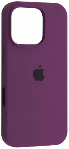 Чехол Silicone Case Full для Apple iPhone 16 Pro Purple - фото 1