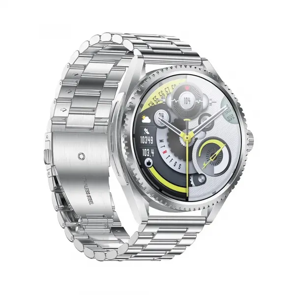 Смарт-часы Lemfo CF52 Metal Silver - фото 5