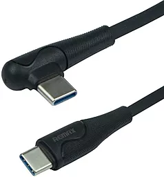 Кабель Remax RC-192a USB Type-C - Type-C 60w 3a 1м PD cable Black - фото Кабель Remax RC-192a USB Type-C - Type-C 60w 3a 1м PD cable Black