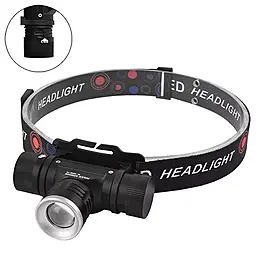 Уценка! Налобный фонарик Bailong Police BL-5808-T6 (1x18650) - фото Уценка! Налобный фонарик Bailong Police BL-5808-T6 (1x18650)