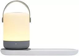 Беспроводное (индукционное) зарядное устройство Xiaomi Zhiji Wireless Charger Night Light Set White (Z-LIG-0301)