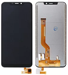 Дисплей Oukitel C12, C12 Pro з тачскріном, Black - фото Дисплей Oukitel C12, C12 Pro з тачскріном, Black