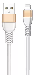USB Кабель Joyroom Round S318 Lightning Cable 1.5м 2.1А White