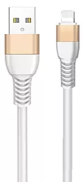 Кабель Joyroom Round S318 USB-A - Lightning 10.5w 1.5м cable White - фото Кабель Joyroom Round S318 USB-A - Lightning 10.5w 1.5м cable White