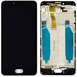 Дисплей Meizu A5, M5c (M710) з тачскріном і рамкою, оригінал, Black