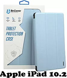 Чохол для планшету BeCover Soft TPU з кріпленням Apple Pencil для Apple iPad 10.2" 7 (2019), 8 (2020), 9 (2021)  Light Blue (707537)
