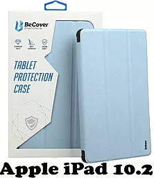 Чехол для планшета BeCover Soft TPU с креплением Apple Pencil для Apple iPad 10.2" 7 (2019), 8 (2020), 9 (2021) Light Blue (707537) - фото Чехол для планшета BeCover Soft TPU с креплением Apple Pencil для Apple iPad 10.2" 7 (2019), 8 (2020), 9 (2021) Light Blue (707537)