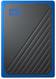 SSD Накопитель Western Digital My Passport Go 500 GB (WDBMCG5000ABT-WESN) Blue - фото SSD Накопитель Western Digital My Passport Go 500 GB (WDBMCG5000ABT-WESN) Blue