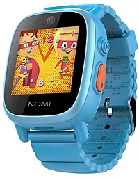 Смарт-часы Nomi Смарт-часы Kids Heroes W2 Blue - фото Смарт-часы Nomi Смарт-часы Kids Heroes W2 Blue