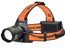 Уценка! Налобный фонарик Bailong Police BL-T203-TG+COB fluorescence (2x18650) - фото Уценка! Налобный фонарик Bailong Police BL-T203-TG+COB fluorescence (2x18650)