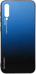 Чехол BeCover Gradient Glass Xiaomi Mi A3, Mi CC9e Blue-Black (703989)