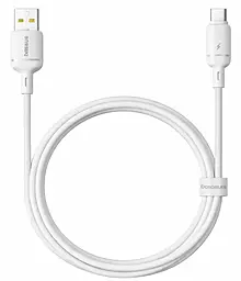 Кабель Baseus Silky Series USB-A - Type-C 15w 3a 2м cable White (P10377703213-03) - фото Кабель Baseus Silky Series USB-A - Type-C 15w 3a 2м cable White (P10377703213-03)