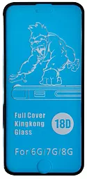 Защитное стекло King Kong Full Cover Apple iPhone 7, iPhone 8 Black - миниатюра 2