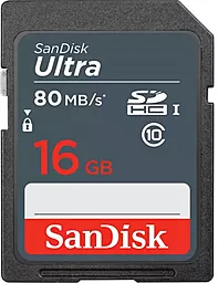 Карта памяти SanDisk 16GB (SDSDUNS-016G-GN3IN)