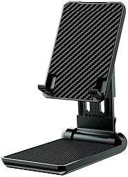Держатель XO C90 Lifting&Foldable Metal Desktop Holder Black - фото Держатель XO C90 Lifting&Foldable Metal Desktop Holder Black