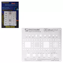BGA трафарет (для реболлинга) Mechanic iSmt Series 02 для Apple iPhone 6S / 6S Plus - фото BGA трафарет (для реболлинга) Mechanic iSmt Series 02 для Apple iPhone 6S / 6S Plus